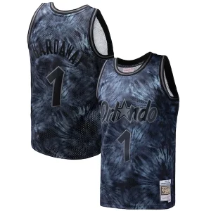 Penny Hardaway Orlando Magic Hardwood Classics 1984/85 Tie Dye Swingman Jersey Black Exclusif