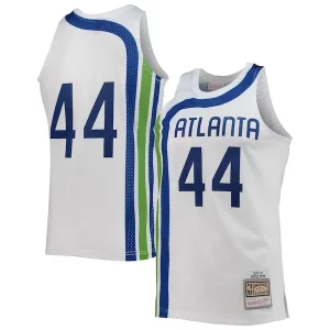 Pete Maravich Atlanta Hawks 1970/71 Hardwood Classics Exceptionnel Swingman Jersey White