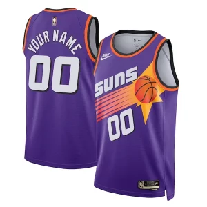 Phoenix Suns Nike Unisex 2022/23 Custom Swingman Jersey Classic Edition Vibrant Purple