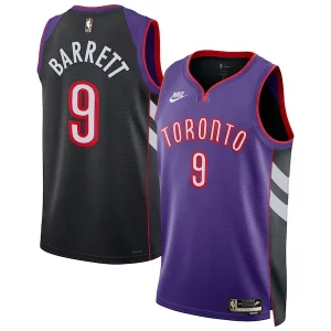 RJ Barrett Exceptionnel Toronto Raptors Nike Unisex 2024/25 Swingman Jersey Purple Classic Edition
