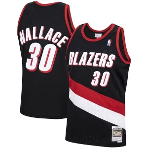 Rasheed Wallace Portland Trail Blazers Confortable 1999/00 Hardwood Classics Swingman Jersey Black