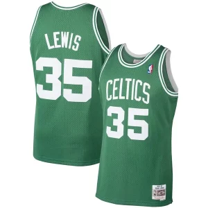 Reggie Lewis Boston Celtics 1987/88 Splendide Hardwood Classics Swingman Jersey Kelly Green