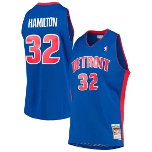 Richard Hamilton Detroit Pistons Magnifique 2003/04 Hardwood Classics Swingman Jersey Blue