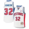 Richard Hamilton Detroit Premium Pistons Youth 2003/04 Hardwood Classics Swingman Jersey White