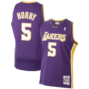 Robert Horry Los Angeles Lakers 1999/00 Hardwood Exclusif Classics Swingman Jersey Purple