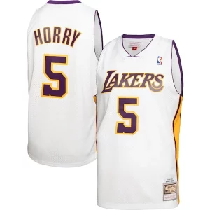 Robert Horry Los Angeles Lakers 2001/02 Hardwood Admirable Classics Swingman Jersey White