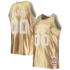 Robert Parish Prime Boston Celtics 75th Anniversary 1985/86 Hardwood Classics Swingman Jersey Gold