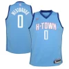 Russell Westbrook Houston Rockets Nike Youth 2020/21 Swingman Jersey Blue Exquisite City Edition