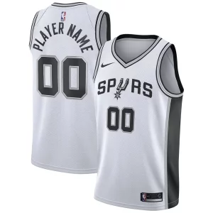 San Antonio Spurs Nike 2020/21 Swingman Custom Jersey Association Edition Authentique White