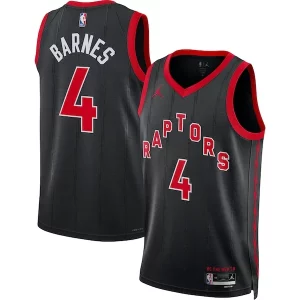 Scottie Barnes Toronto Raptors Jordan Brand Unisex Swingman Jersey Moderne Statement Edition Black