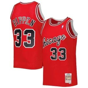 Scottie Pippen Chicago Bulls Hardwood Classics 2003 04 Swingman Refiné Jersey Red
