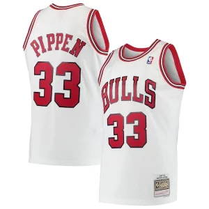 Scottie Exceptionnel Pippen Chicago Bulls Hardwood Classics Swingman Jersey White/Black