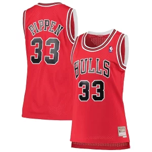 Scottie Pippen Chicago Bulls Women's 1997/98 Hardwood Classics Swingman Jersey Red Magnifique