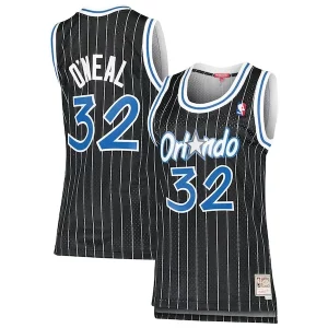 Shaquille O'Neal Orlando Magic Women's 1995/96 Hardwood Uniques Classics Swingman Jersey Black