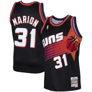 Shawn Marion Phoenix Suns 1999/00 Hardwood Classics Swingman Jersey Black Gracieux
