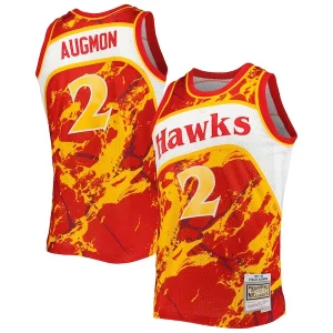 Stacey Augmon Atlanta Confortable Hawks 1991/92 Hardwood Classics Marble Swingman Jersey Red