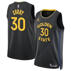 Stephen Curry Golden State Warriors Jordan Brand Unisex Vibrant 2024/25 Swingman Jersey Statement Edition Black