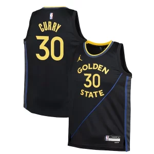 Stephen Curry Moderne Golden State Warriors Jordan Brand Youth Swingman Jersey Statement Edition Navy