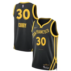 Stephen Curry Golden State Warriors Nike Unisex Captivant 2023/24 Swingman Jersey Black City Edition