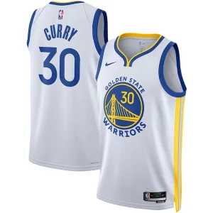 Stephen Curry Golden State Bold Warriors Nike Unisex Swingman Jersey Association Edition White/Royal
