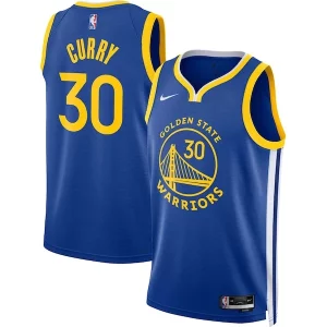 Stephen Curry Golden State Warriors Confortable Nike Unisex Swingman Jersey Icon Edition Royal/White