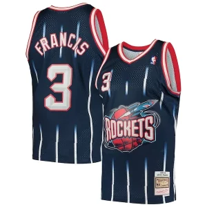 Steve Francis Sophistiqué Houston Rockets Hardwood Classics Swingman Jersey Navy