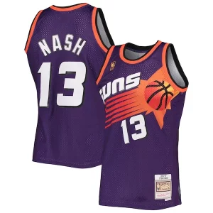 Steve Nash Phoenix Suns 1996/97 Hardwood Classics Swingman Jersey Purple Premium