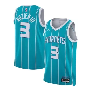 Terry Rozier Charlotte Hornets Jordan Brand Unisex Swingman Jersey Icon Edition Teal Admirable
