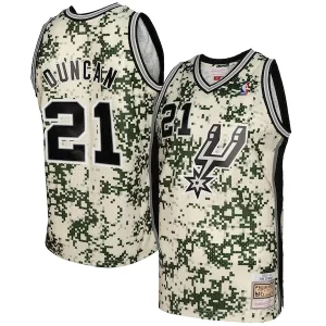 Tim Duncan San Antonio Spurs Bold 2013/14 Swingman Jersey Camo