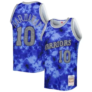 Tim Notable Hardaway Golden State Warriors 1990/91 Galaxy Swingman Jersey Blue