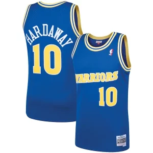Tim Hardaway Golden State Warriors 1990/91 Bold Hardwood Classics Swingman Jersey Royal