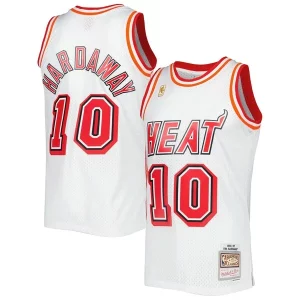 Tim Hardaway Miami Heat Hardwood Classics Swingman Jersey White Authentique