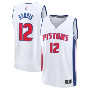 Tobias Harris Detroit Pistons Fast Break Replica Distingué Player Jersey Association Edition White