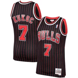 Toni Kukoc Chicago Bulls 1995/96 Hardwood Haut de gamme Classics Swingman Jersey Black