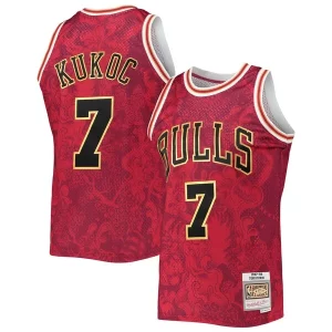 Toni Tendance Kukoc Chicago Bulls Hardwood Classics 1997/98 Lunar New Year Swingman Jersey Red