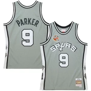 Tony Parker San Antonio Spurs Unisex Hall of Admirable Fame Class of 2023 Throwback Swingman Jersey Gray