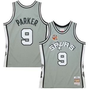 Tony Parker Gracieux San Antonio Spurs Unisex Hall of Fame Class of 2023 Throwback Swingman Jersey Gray
