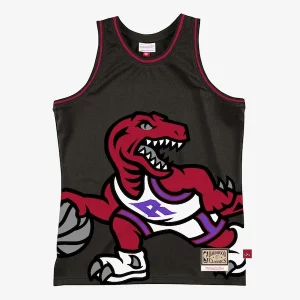 Toronto Raptors Hardwood Classics Blown Out Fashion Jersey Black Moderne