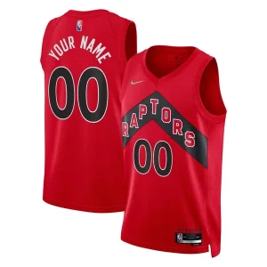 Toronto Raptors Nike 2021/22 Diamond Swingman Custom Jersey Icon Edition Authentique Red