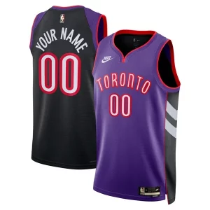 Toronto Raptors Nike Unisex Adult Swingman Refiné Custom Jersey Classic Edition Purple