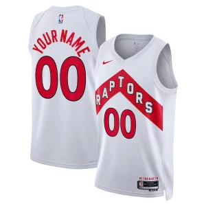 Toronto Raptors Nike Unisex Swingman Custom Jersey White Association Collectible Edition
