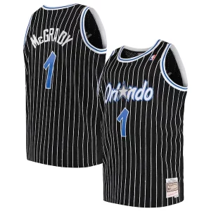 Tracy McGrady Orlando Magic 2003/04 Collectible Big & Tall Hardwood Classics Swingman Jersey Black/Blue