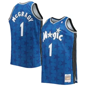 Tracy McGrady Orlando Notable Magic Big & Tall 2000/01 Hardwood Classics Swingman Jersey Blue/Black