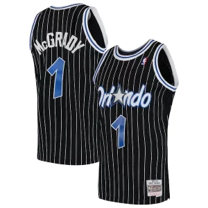 Tracy Confortable McGrady Orlando Magic Hardwood Classics Swingman Jersey Black/Blue