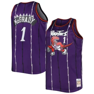 Tracy McGrady Toronto Raptors Big & Tall Hardwood Classics 1998/99 Swingman Jersey Éclatant Purple