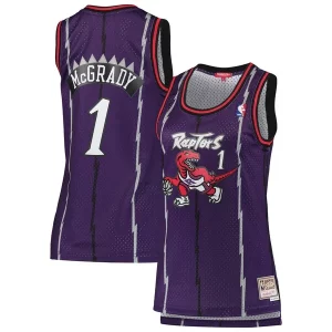 Tracy McGrady Toronto Raptors Women's 1998/99 Hardwood Classics Swingman Jersey Purple Personalisable