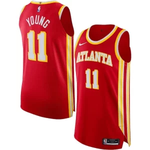 Trae Young Atlanta Hawks Nike Notable Authentic Jersey Association Edition Red