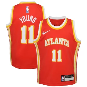 Trae Young Atlanta Bold Hawks Nike Preschool Swingman Player Jersey Icon Edition Red