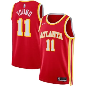 Trae Bold Young Atlanta Hawks Nike Unisex Swingman Jersey Icon Edition Red/White