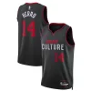 Tyler Herro Miami Collectible Heat Nike Unisex 2023/24 Swingman Jersey Black City Edition